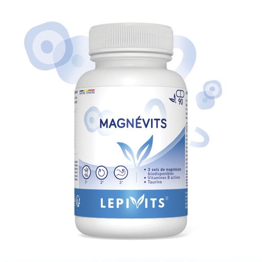 [311-0031-090] Magnévits (90 gélules végétales pullulan)