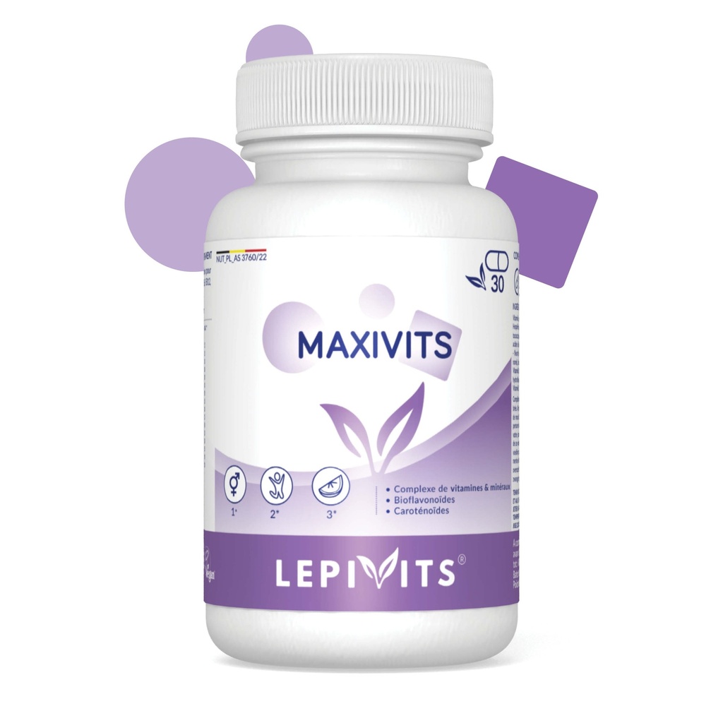 [311-0034-030] Maxivits (30 gélules végétales pullulan)