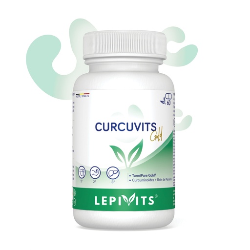 [311-0069] Curcuvits Gold 300 - 60 gélules pullulan
