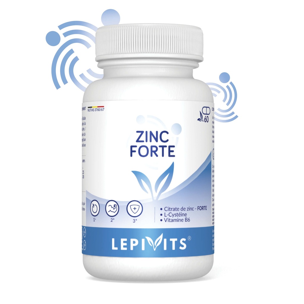 [311-0033] Zinc Forte - 60 gélules pullulan